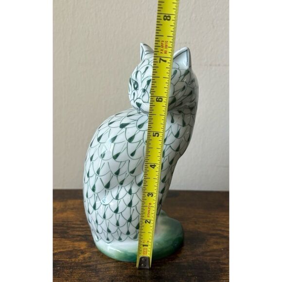 vintage andrea by sadek fish net kitty cat figurine / New - Picture 7 of 8